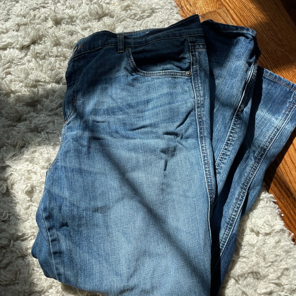 Loft Colorblock Jeans 10 - Picture 3 of 4